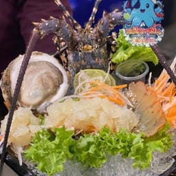 กุ้งมังกร 7 สี size L