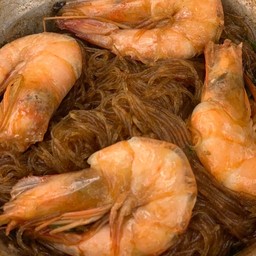 กุ้งอบวุ้นเส้น ใหญ่