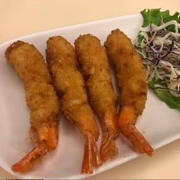 ปอเปี๊ยะกุ้ง 6 ชิ้น