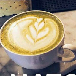 มัทฉะ นมสด ร้อน