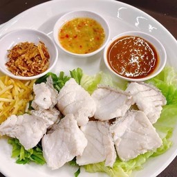ปลากะพงลวกจิ้ม (ธรรมดา)