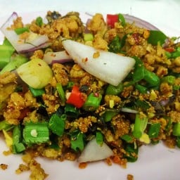 ลาบปลาดุกย่าง