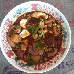 เกาเหลาก๋วยจั๊บน้ำข้น