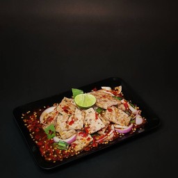 ยำหมูยอหนัง(หมูยออุบล)