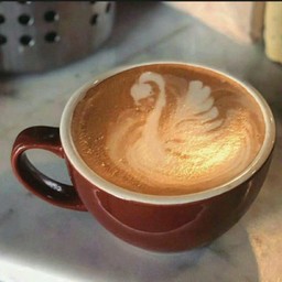 ลาเต้ ร้อน