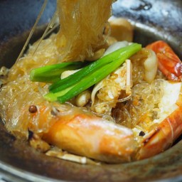 กุ้งอบวุ้นเส้นน