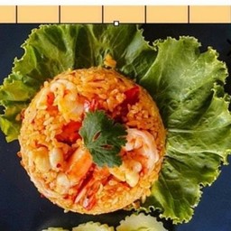 ข้าวผัดต้มยำกุ้ง