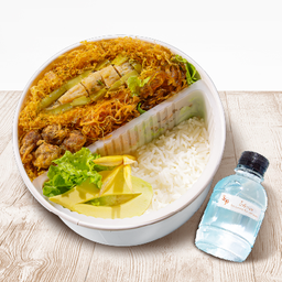 ข้าวแช่หอมมะลิ + เครื่องเคียง