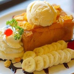 กล้วยคาราเมล ไอศกรีม1ลูก