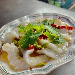 กุ้งแช่น้ำปลา