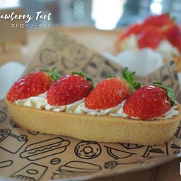 สตรอว์เบอรี่ ทาร์ทแบบยาว(Strawberry Tart(Long))