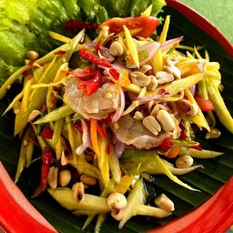 ยำมะม่วงกุ้ง