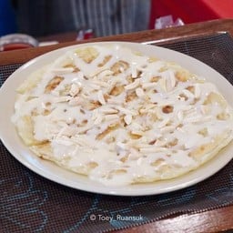 โรตี ราด นม+อัลมอนด์