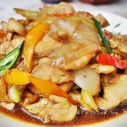 ข้าวผัดพริกไก่