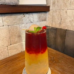 ลิ้นจี่ชาไทยเย็น