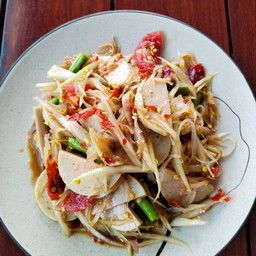ตำหมูยอปลาร้า