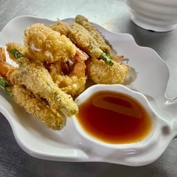 กุ้งชุบแป้งทอด