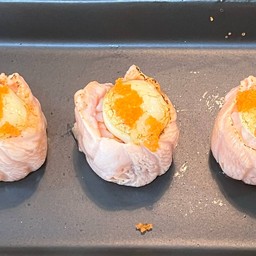 แซลมอนเบิร์นพันข้าว