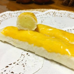 เปี๊ยะสติ๊กไส้ถั่วเหลืองไข่เค็ม