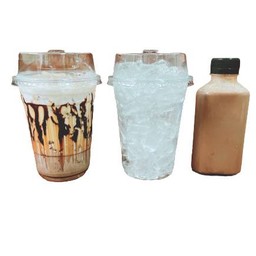 iced cocoa lava + signature iced cocoa