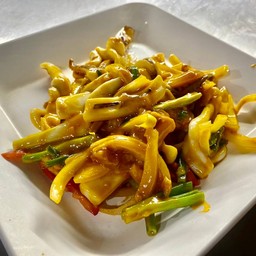 หมึกผัดไข่เค็ม