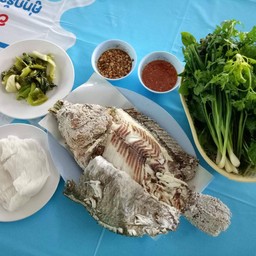 เมี่ยงปลาเผา Size ใหญ่