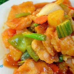 หมูผัดเปรี้ยวหวาน