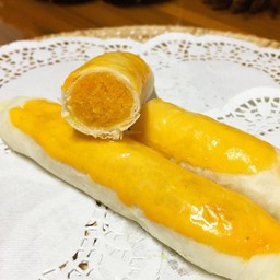 เปี๊ยะสติ๊กไส้ฝอยทองไข่เค็ม