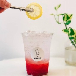 สตอเบอรี่ สด หมัก โซดา