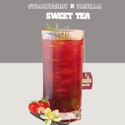 Strawberry x Vanila Sweet tea