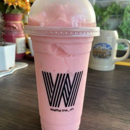 สตอเบอรี่นมสดปั่น