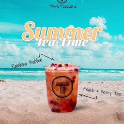 RAINBOW BUBBLE PEACH BERRY TEA