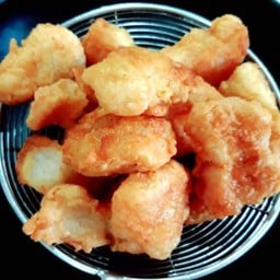 Crispy Fried Dolly Fish Steak