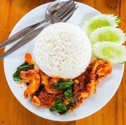 Fried Rice With Curry Paste