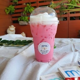 ชานมกุหลาบ เย็น