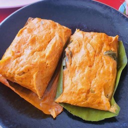 ห่อหมกปลาอินทรีย์ ไม่มีก้าง เจ้บุ้ง นวมินทร์42