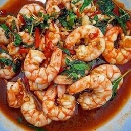 กะเพรากุ้ง