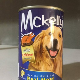 อาหารสุนัขกระป๋อง Mckelly รสไก่ ขนาด 400กรัม