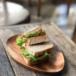 Salami & Emmentaler Cheese Sandwich