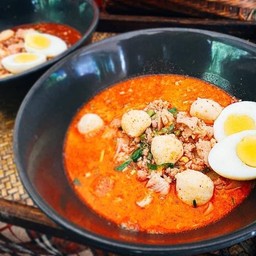 Spicy Pork Noodle Soup