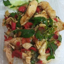 ข้าวกระเพราไก่