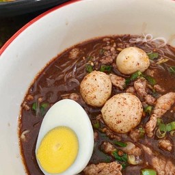 Spicy Pork Waterfall Noodle Soup