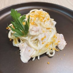 สปาเก็ตตี้ครีมไข่เค็ม