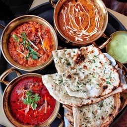 Set meal M075 vegetarian indian food