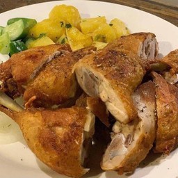ไก่อบทอดน้ำปลา