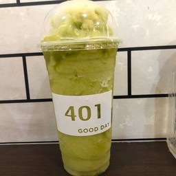 ชาเขียวมะนาวปั่น