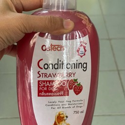 แชมพูสำหรับสุนัข Ostech ขนาด 750ml กลิ่นสตอเบอรี่