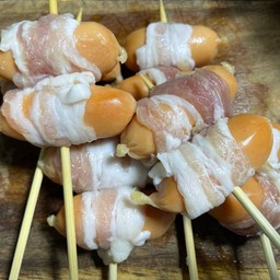 ไส้กรอกพัน สามชั้น