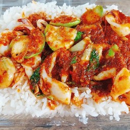 ข้าวพริกแกงกุ้ง