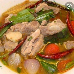 ต้มยำไก่บ้าน น้ำใส